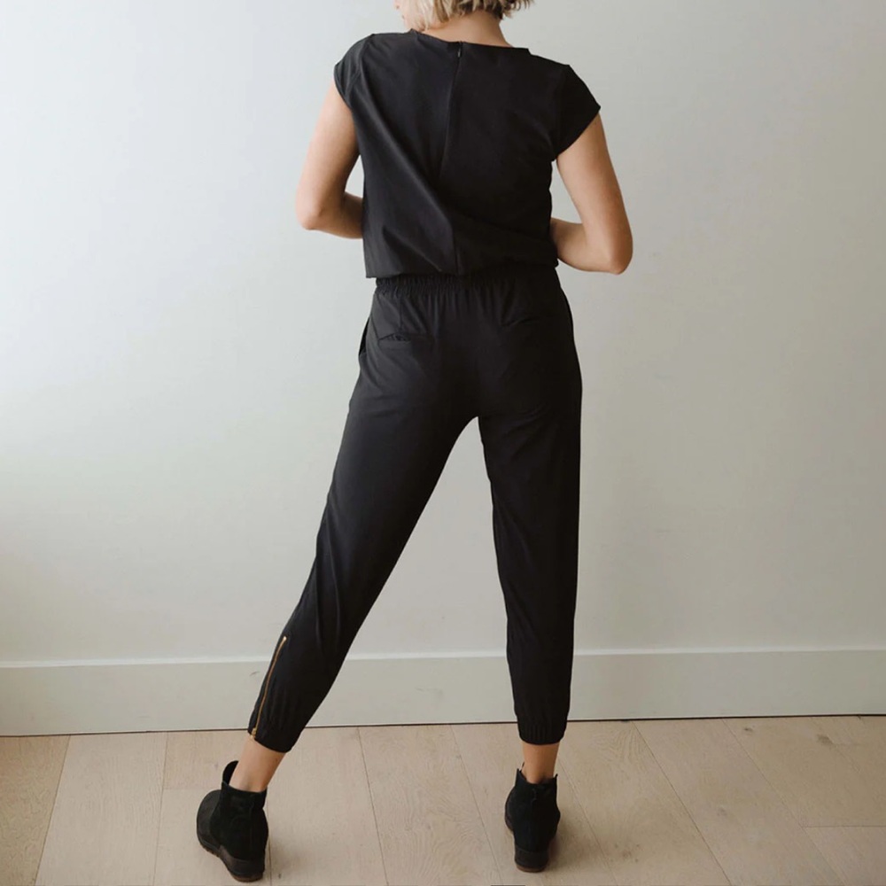 Albion Fit Black Jumpsuit - Picture 9 of 12